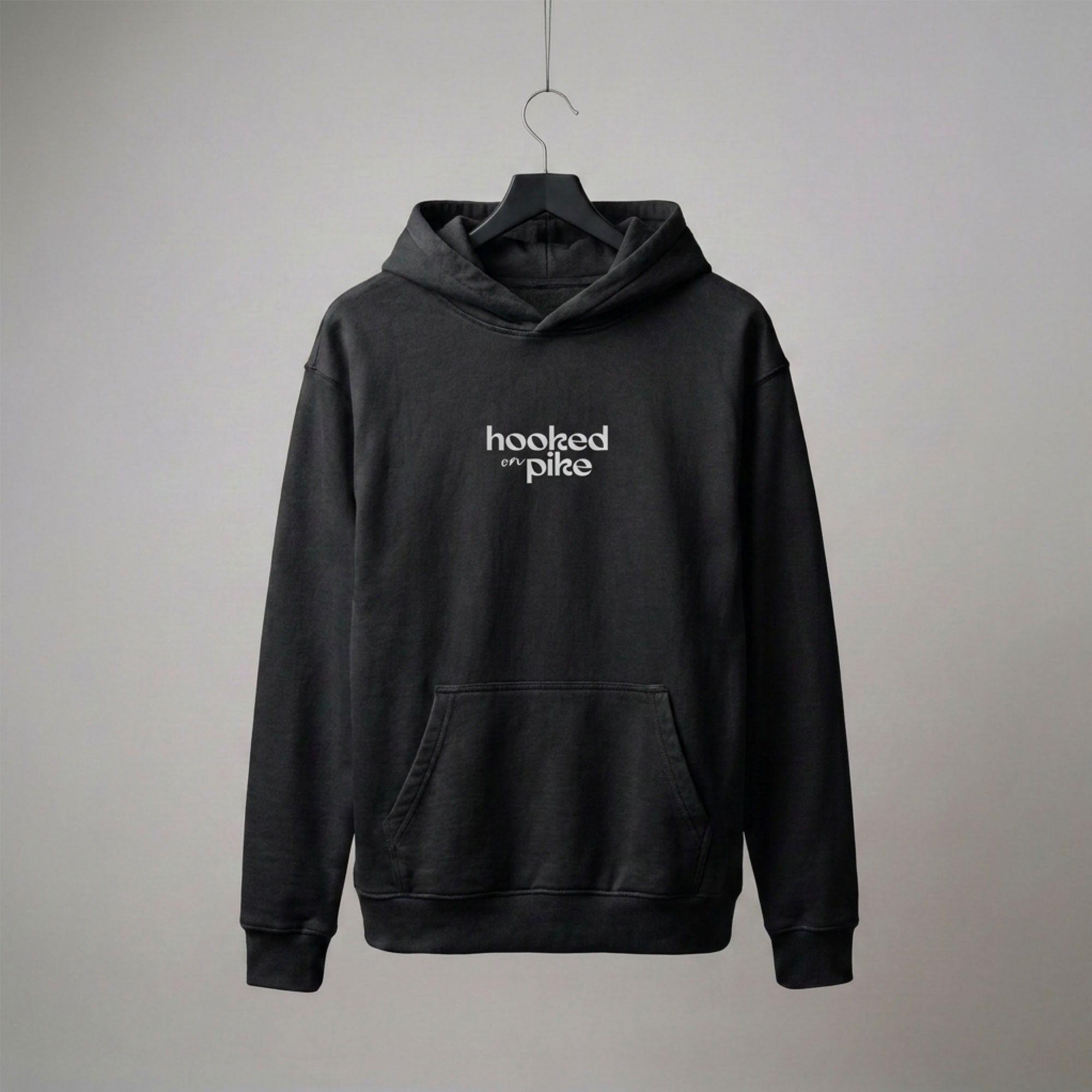 Hechtsuppe "hooked on pike" Hoodie – Bild 2