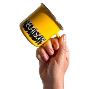 Hechtsuppe "Bold Logo" Tasse