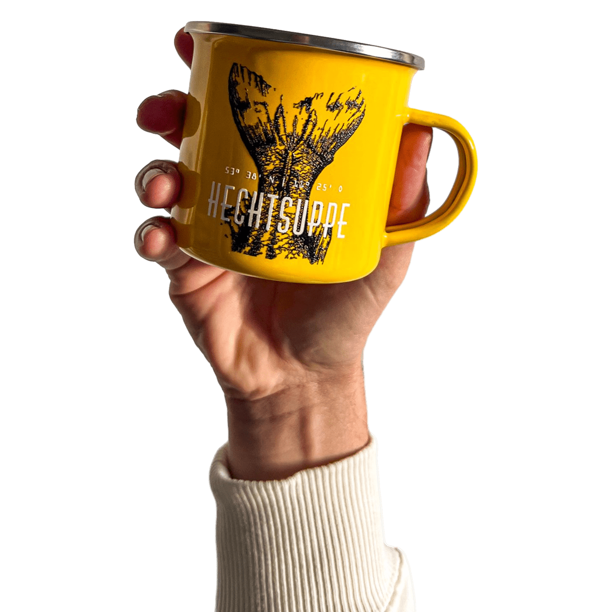 Hechtsuppe "Gib Flosse" Tasse