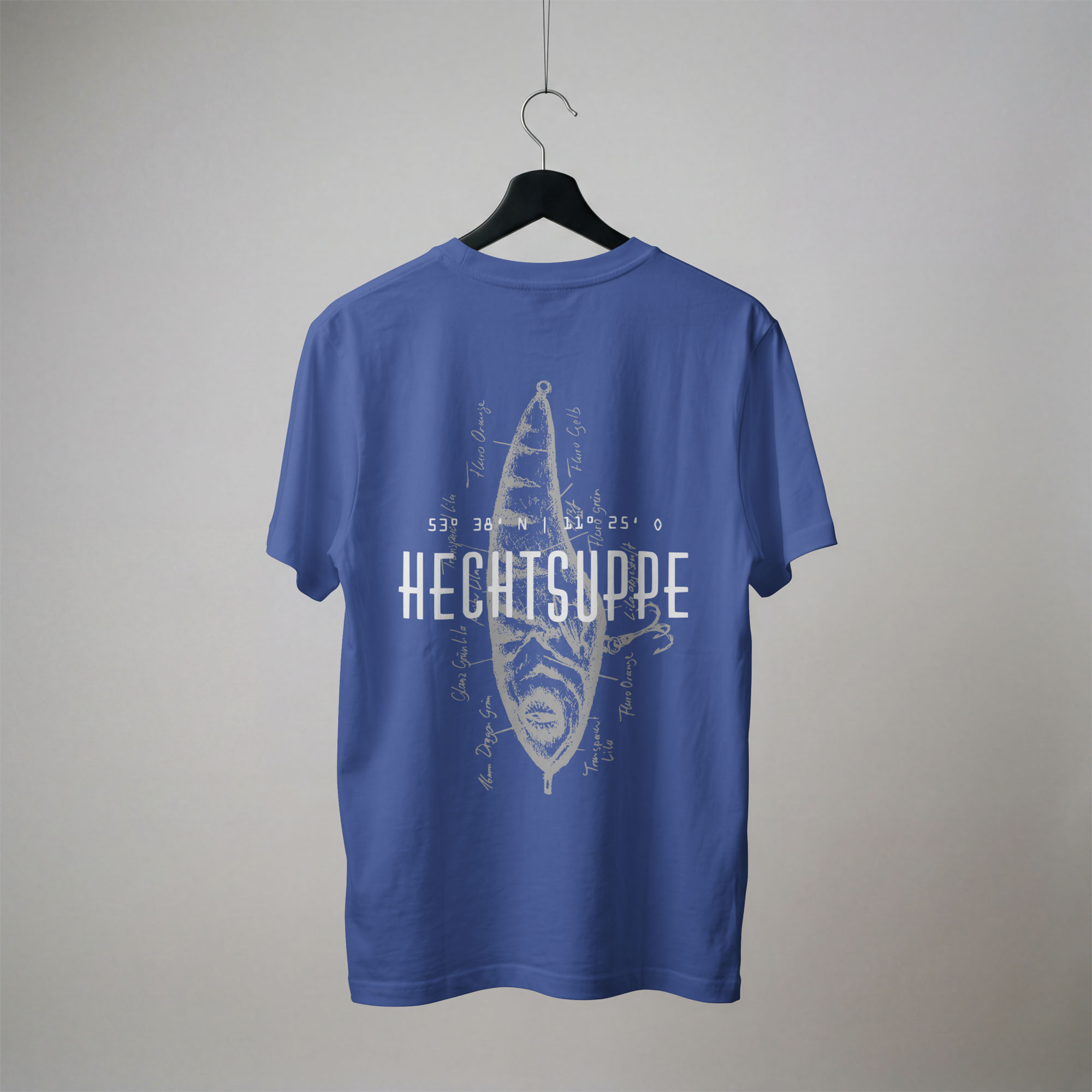 Hechtsuppe "hooked on pike" T-Shirt