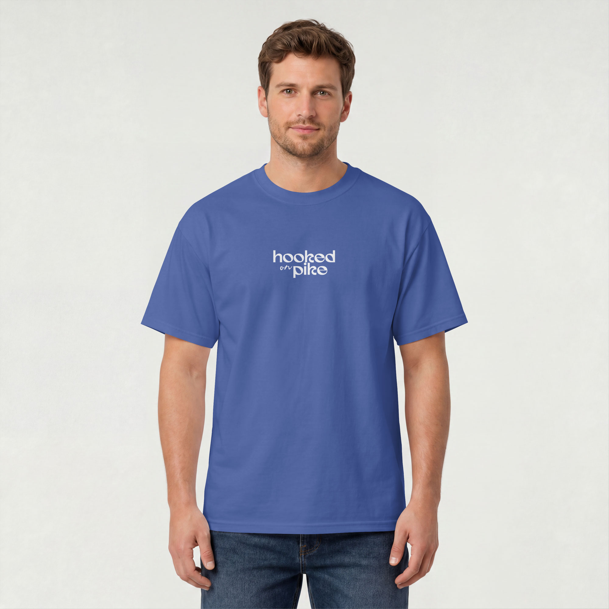 Hechtsuppe "hooked on pike" T-Shirt – Bild 2